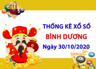 Thống kê XSBD ngày 30/10/2020