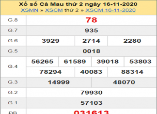 Nhận định XSCM ngày 23/11/2020- xổ số cà mau hôm nay