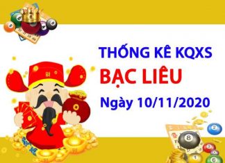 Thống kê XSBL ngày 10/11/2020