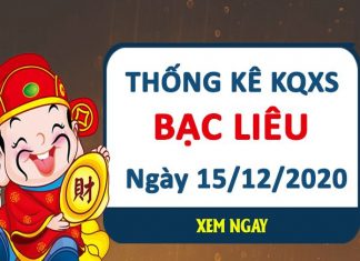 Thống kê XSBL ngày 15/12/2020