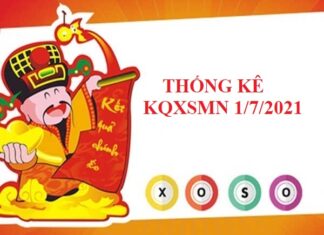 Thống kê chi tiết KQXSMN 1/7/2021