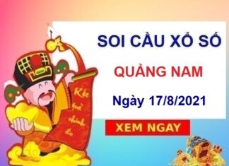 Thống kê XSQNM ngày 17/8/2021