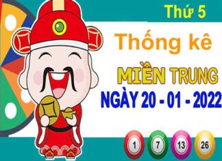 Thống kê XSMT ngày 20/1/2022 - Thống kê kết quả XSMT thứ 5 hôm nay