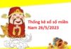 Thống kê xổ số miền Nam 26/5/2023