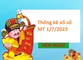 Thống kê xổ số miền Trung 1/7/2023