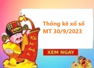 Thống kê xổ số miền Trung 30/9/2023