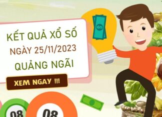 Thống kê XSQNG 25/11/2023 chốt số lô giải tám thứ 7