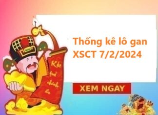 Thống kê lô gan XSCT 7/2/2024
