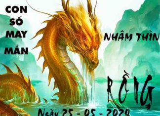 Nhận định con số may mắn tuổi Nhâm Thìn ngày 25/5/2024 thứ 7 hôm nay