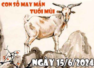 Nhận định con số may mắn tuổi Mùi ngày 15/6/2024 thứ 7 hôm nay