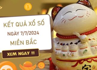 Thống kê XSMB 7/7/2024 dự đoán cặp lô tô 2 số đẹp hôm nay