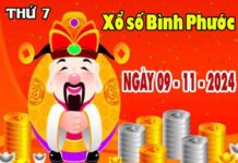 Nhận định XSBP ngày 9/11/2024 đài Bình Phước thứ 7 hôm nay chính xác nhất