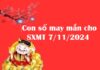 Con số may mắn cho SXMT 7/11/2024