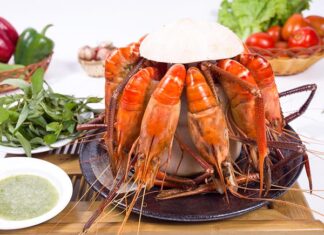 Món nhậu từ tôm: Tôm hấp bia