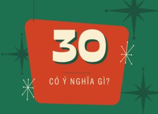 Số 30 có ý nghĩa gì