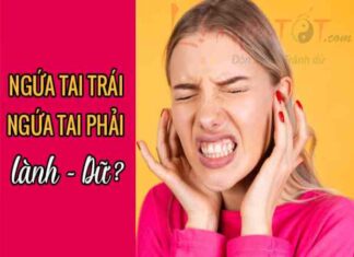 điềm báo ngứa tai trái