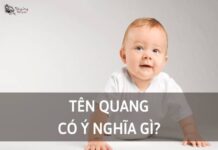 ý nghĩa tên quang