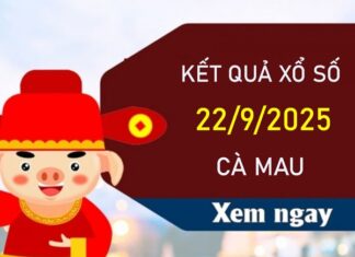 Thống kê xổ số Cà Mau 22/9/2025 đầu đuôi giải tám thứ 2